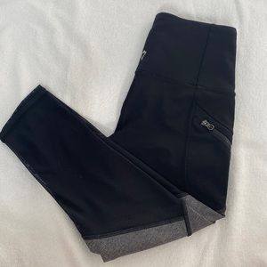 IVIVVA Black/Grey/Mesh leggings